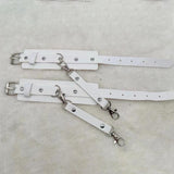 Bracelet à boucle réglable en cuir PU