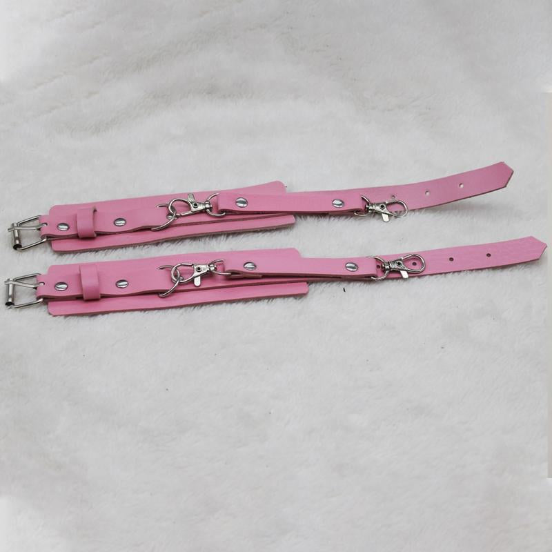 Bracelet à boucle réglable en cuir PU