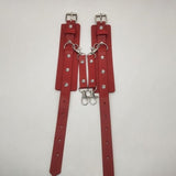 Bracelet à boucle réglable en cuir PU