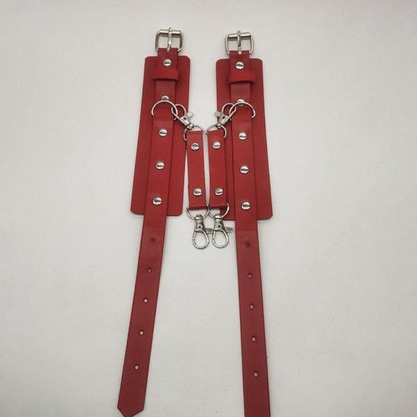 Bracelet à boucle réglable en cuir PU