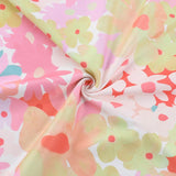 Robe longue tube dos nu à imprimé floral froncé 