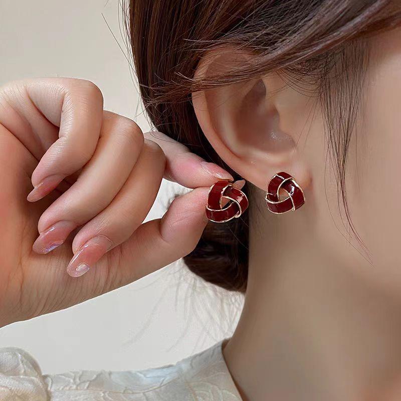 Pendientes con colgante de perla sintética con forma de corazón y lazo