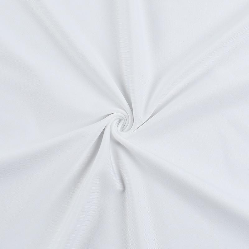 Robe longue unie à fronces et ajourées irrégulières 
