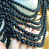 Beaded high neck hollow out metal chain top