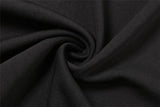 Robe midi irrégulière à col licou et fente en O 