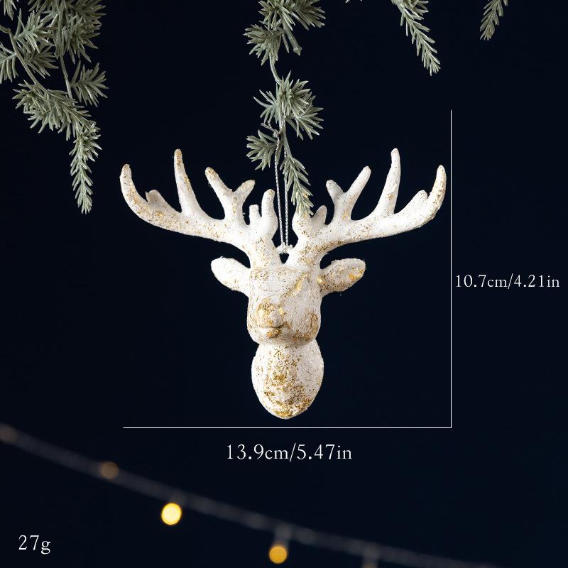 Décoration de sapin de Noël avec nœud blanc