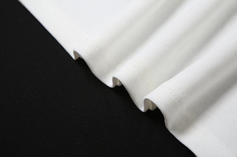 Top liso transparente de encaje de manga larga irregular 