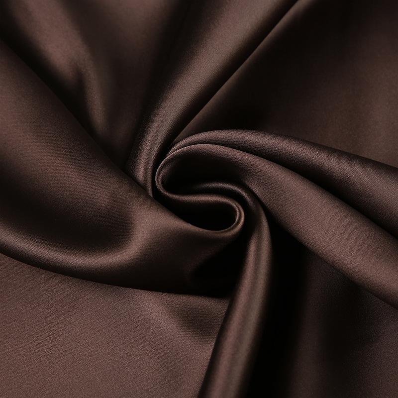 Robe longue unie à col carré et fermeture éclair froncée 