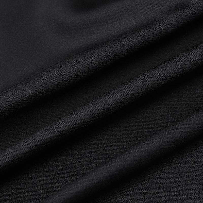 Robe longue camisole à ourlet en dentelle, col en V, fermeture éclair et dos croisé 