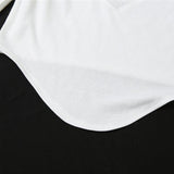 Long sleeve crewneck hollow out lace ribbed top