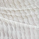 Traje de baño de 3 piezas con textura sólida, con anillo en O, sin espalda y con lazo 